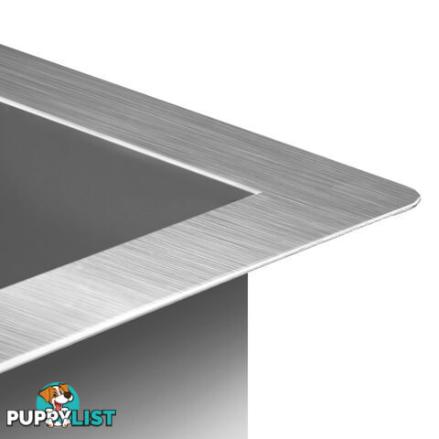 Stainless Steel Kitchen/Laundry Sink w/ Strainer Waste 960x450mm