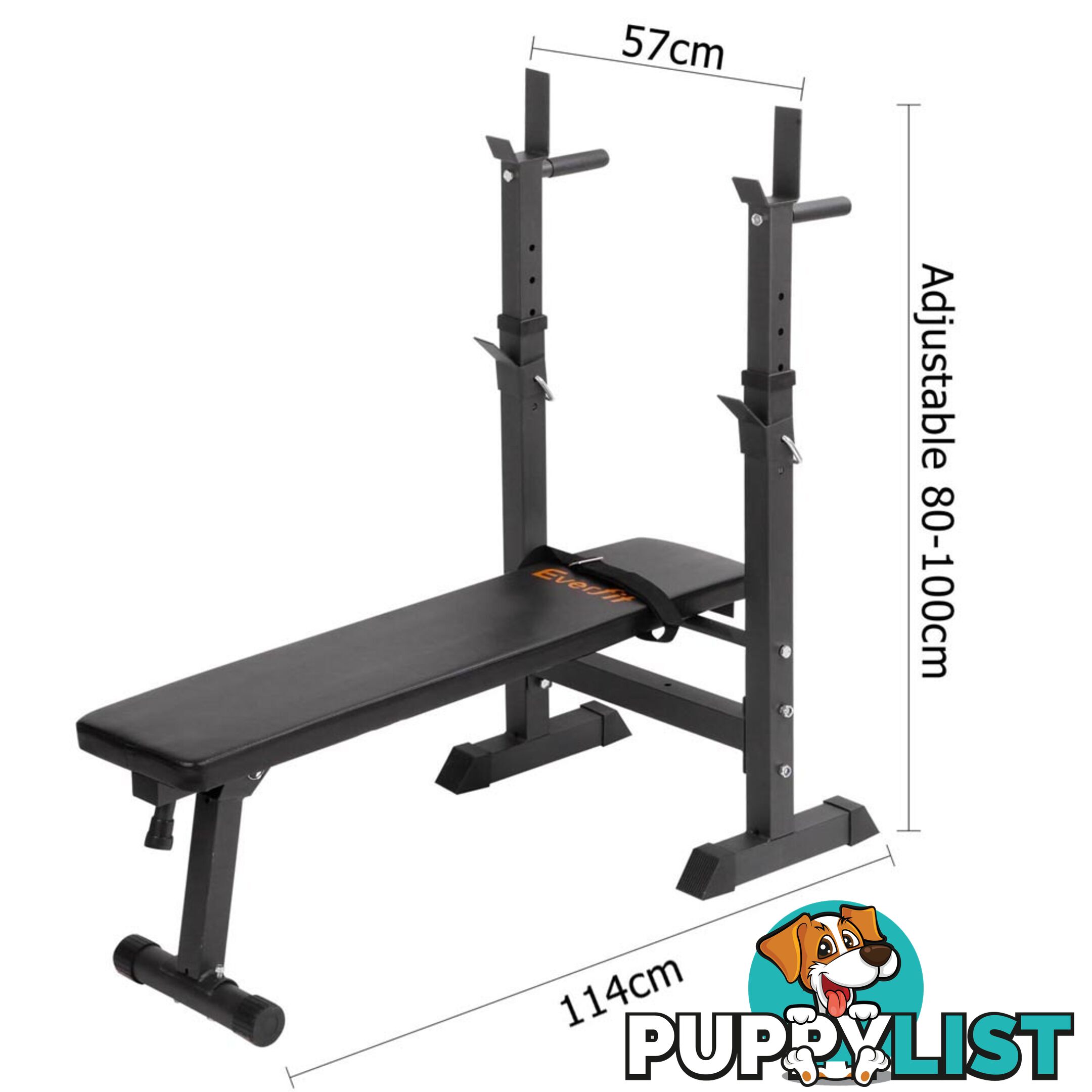 Foldable Fitness Weight Bench 330lbs