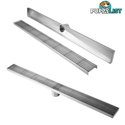 Heelguard Stainless Steel Shower Grate Drain Floor Bathroom 900mm