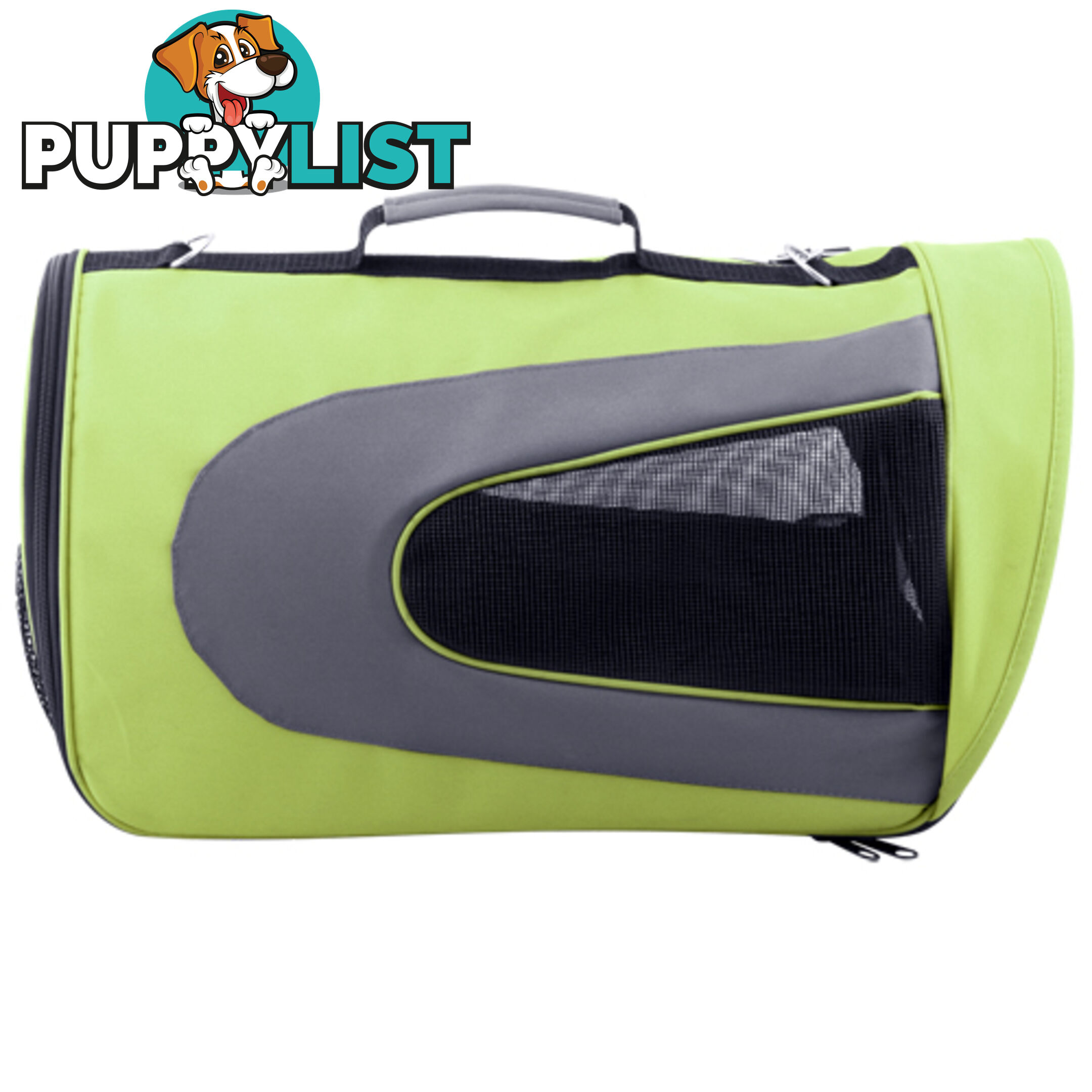 Pet Dog Cat Carrier Travel Bag Large Lime Green