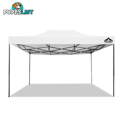 INSTAHUT 4.5X3 Pop Up Gazebo  - White