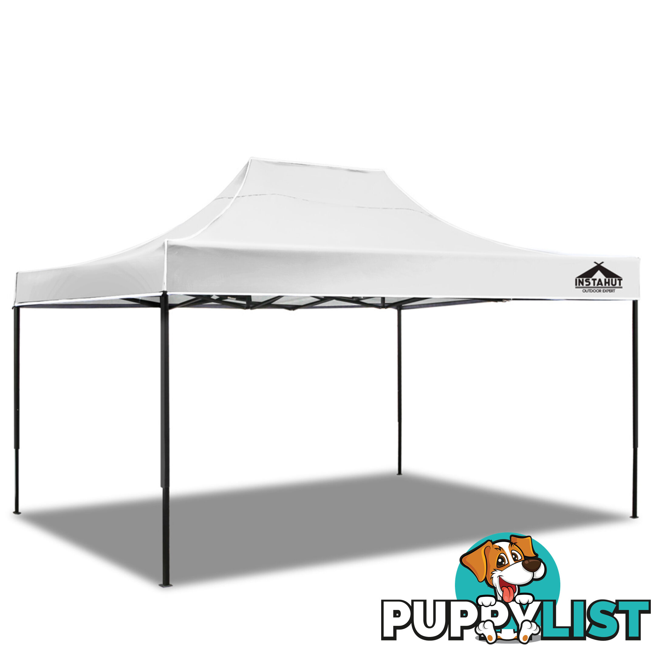 INSTAHUT 4.5X3 Pop Up Gazebo  - White