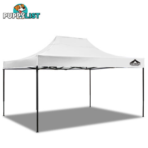 INSTAHUT 4.5X3 Pop Up Gazebo  - White