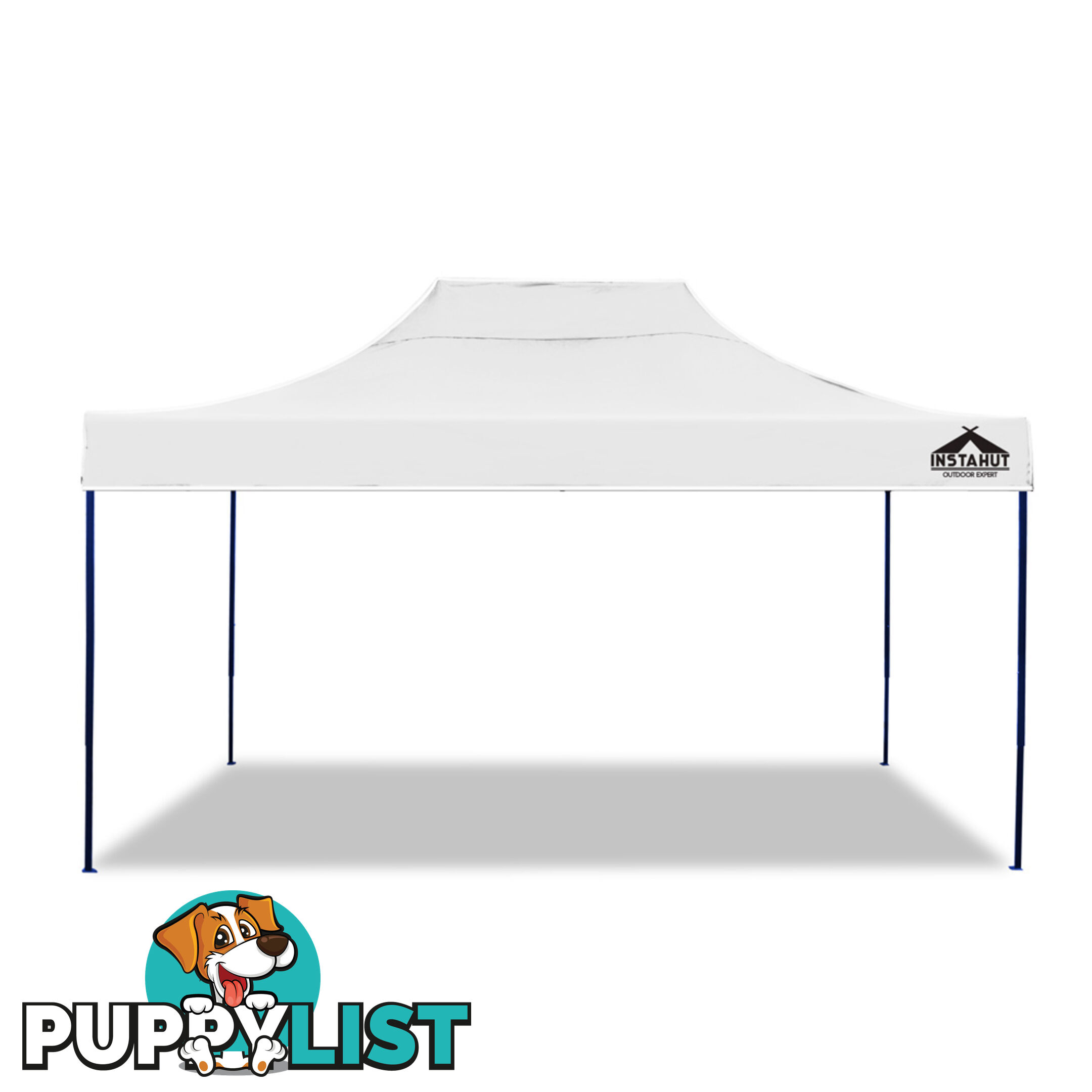 INSTAHUT 4.5X3 Pop Up Gazebo  - White