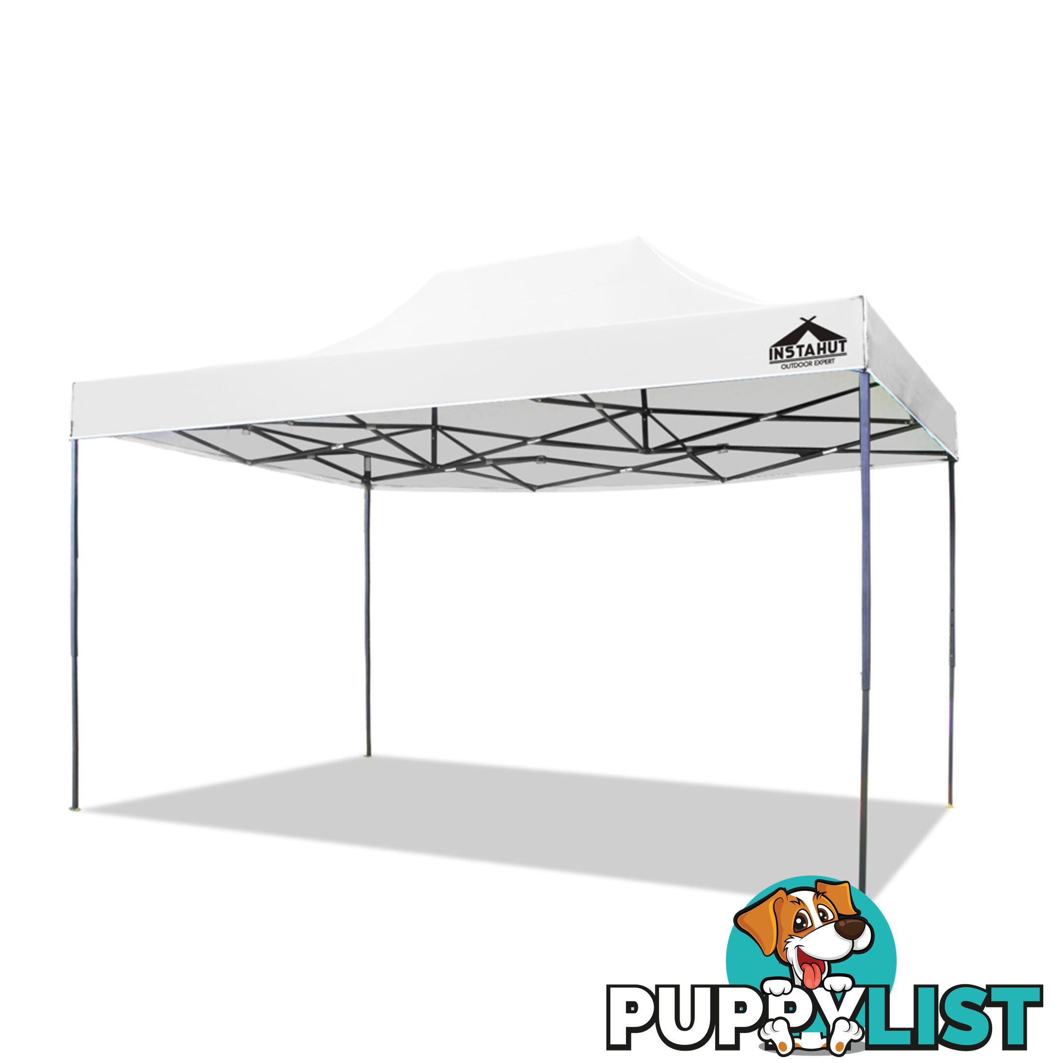 INSTAHUT 4.5X3 Pop Up Gazebo  - White