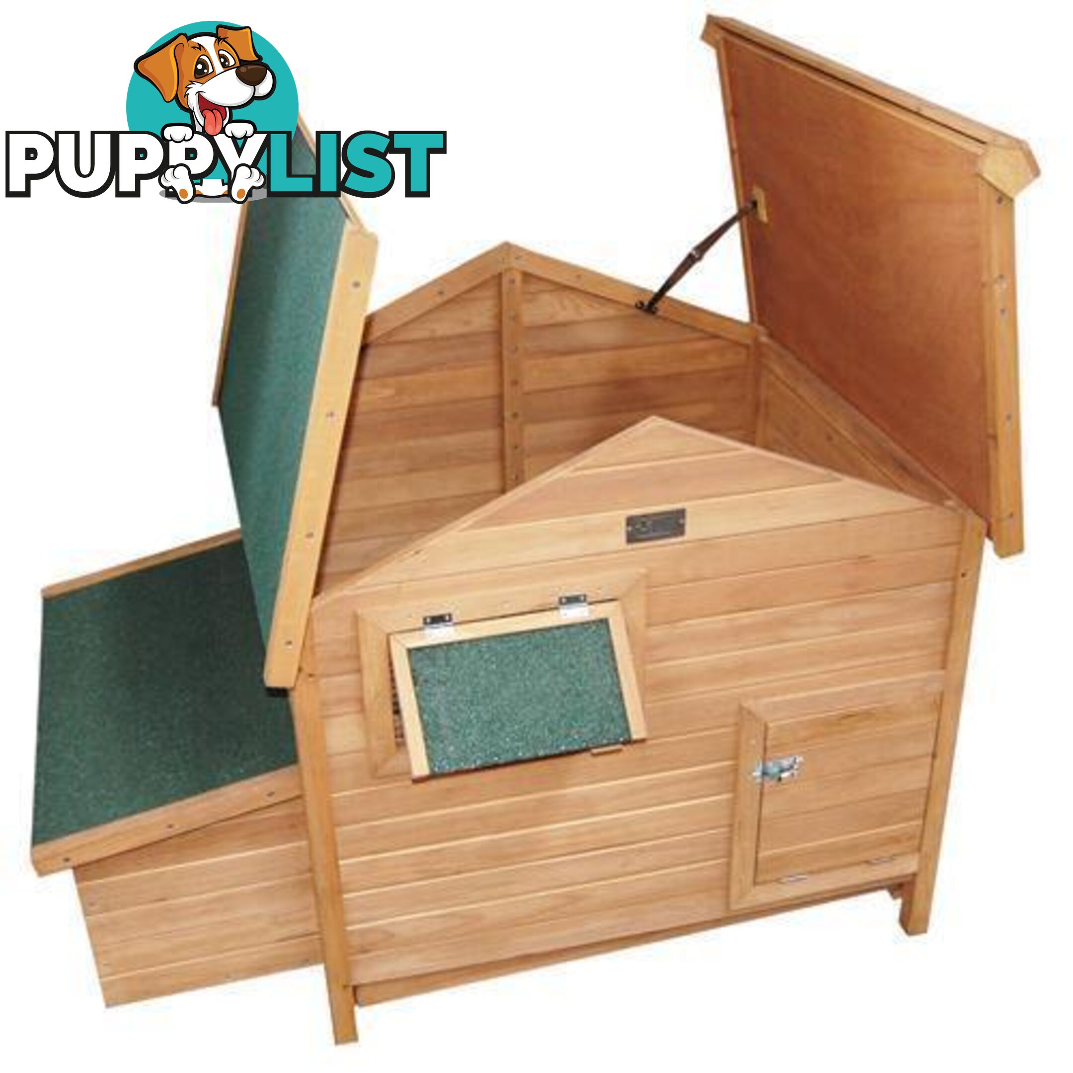 Deluxe Roomy Chicken Coop