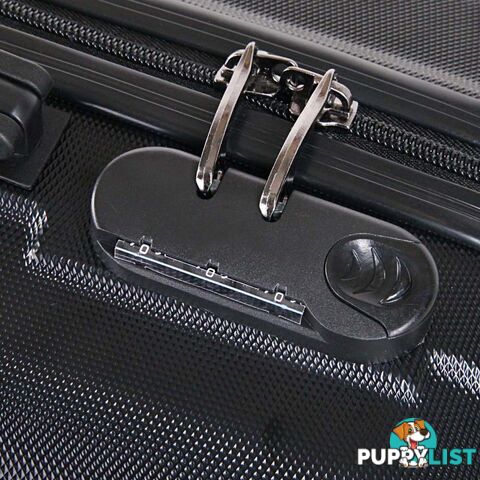 20"  Wanderlite Luggage Case  Black