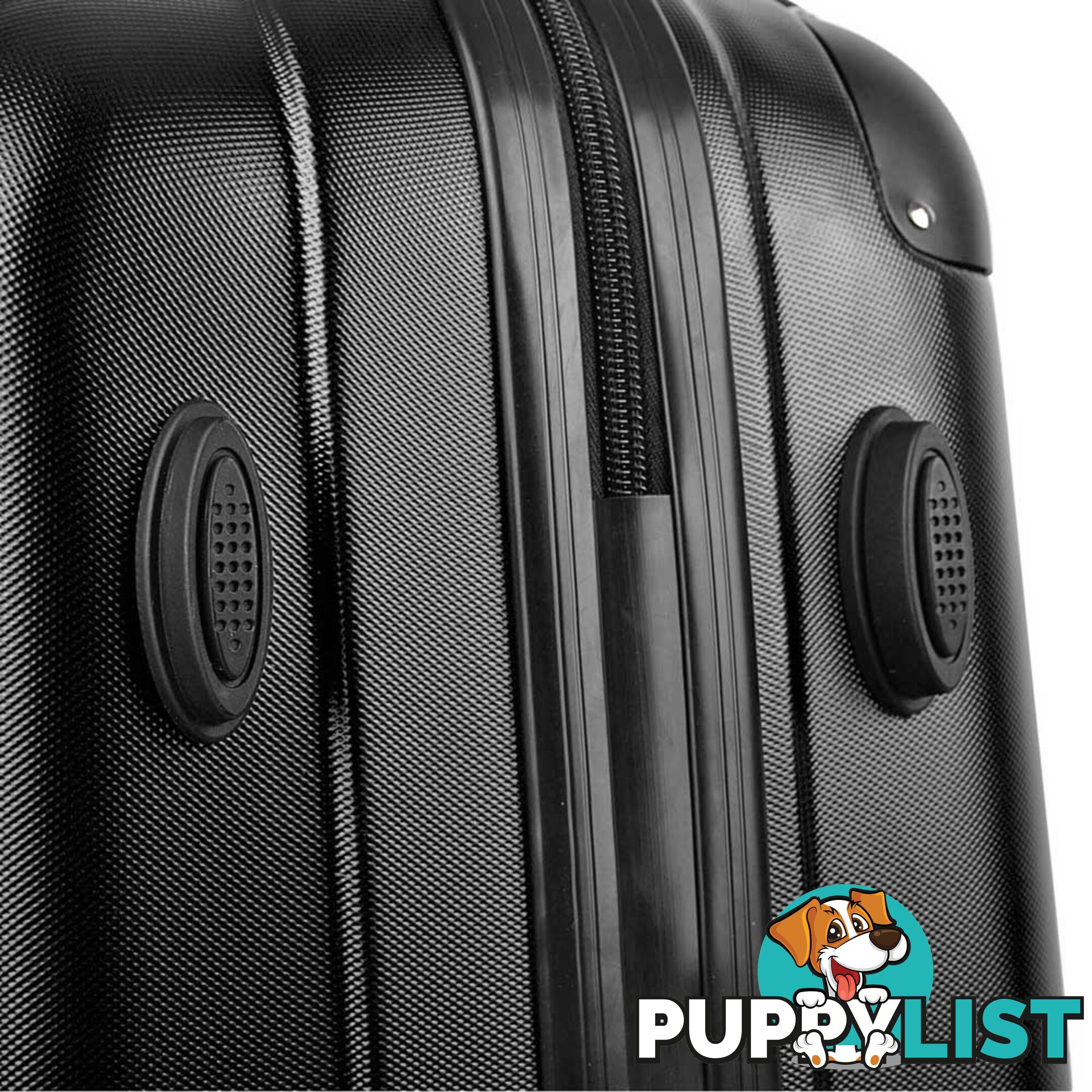 20"  Wanderlite Luggage Case  Black