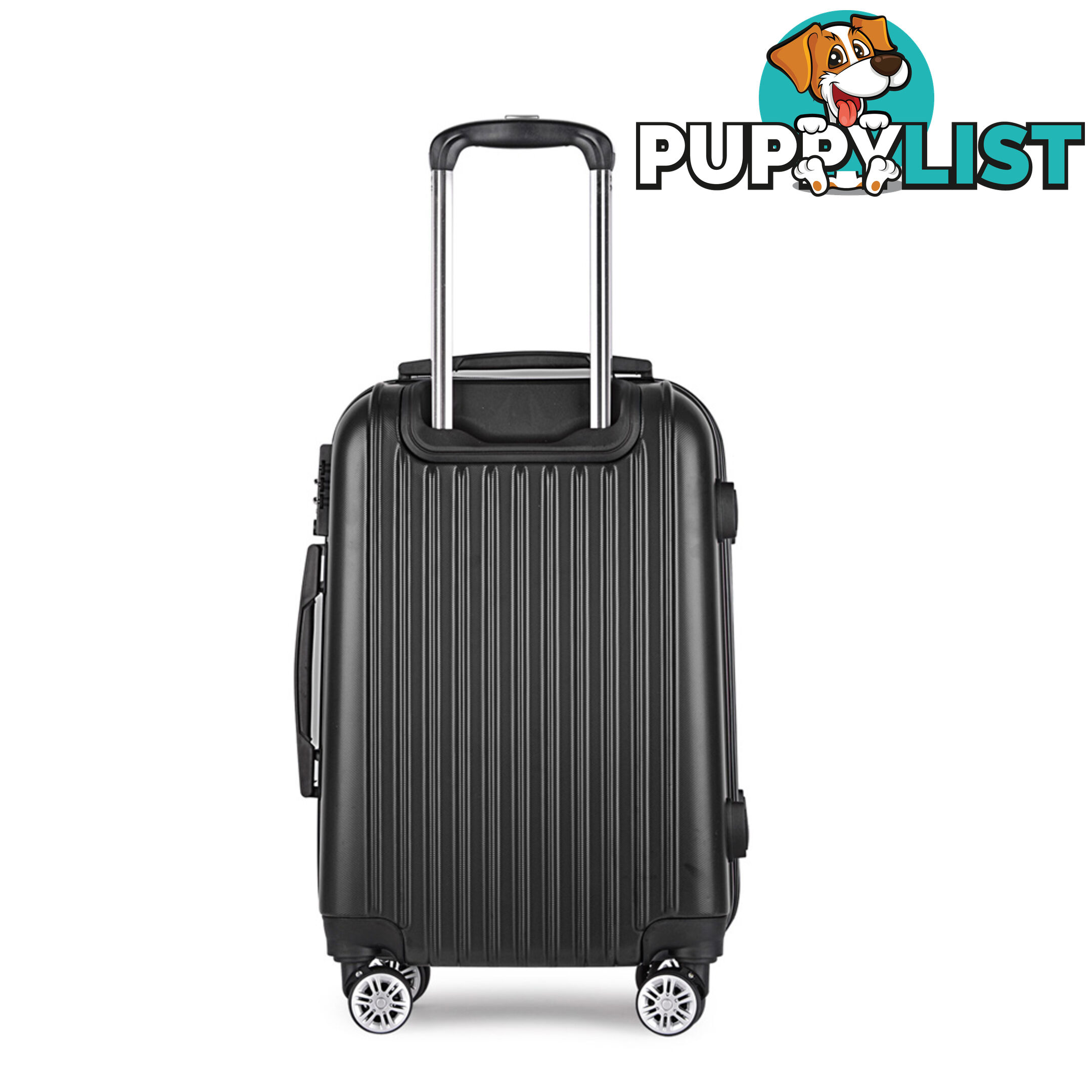 20"  Wanderlite Luggage Case  Black