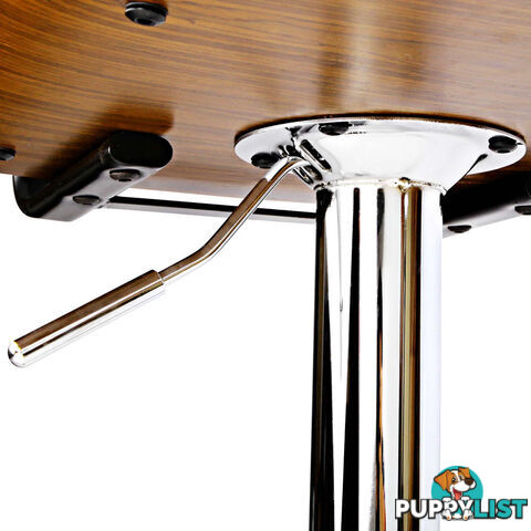 PU Leather Bar Stool with Chrome Base