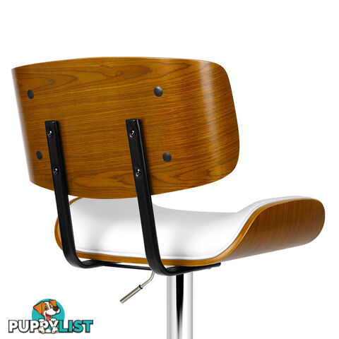 PU Leather Bar Stool with Chrome Base