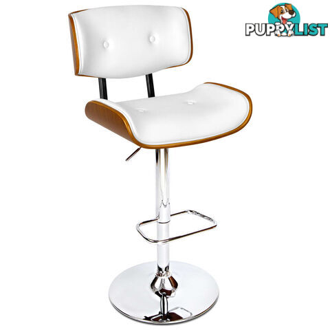 PU Leather Bar Stool with Chrome Base