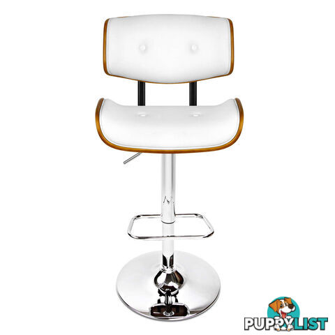 PU Leather Bar Stool with Chrome Base