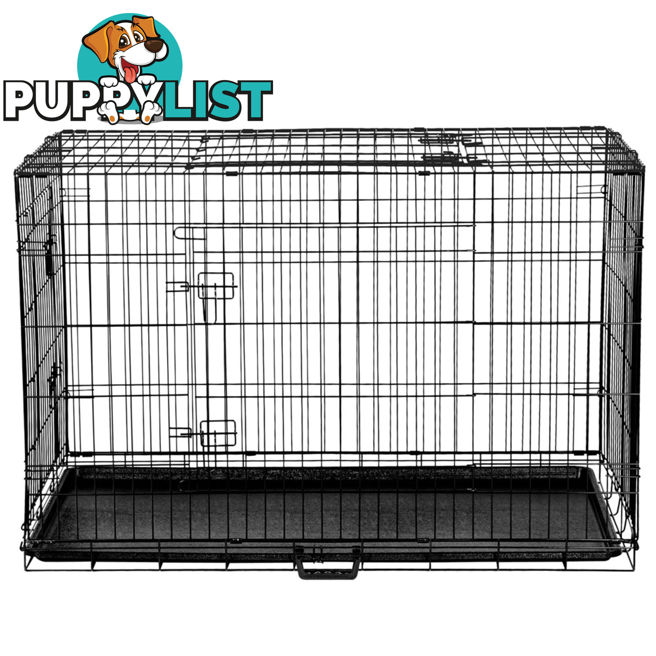 Metal Collapsible Dog Cage 48IN