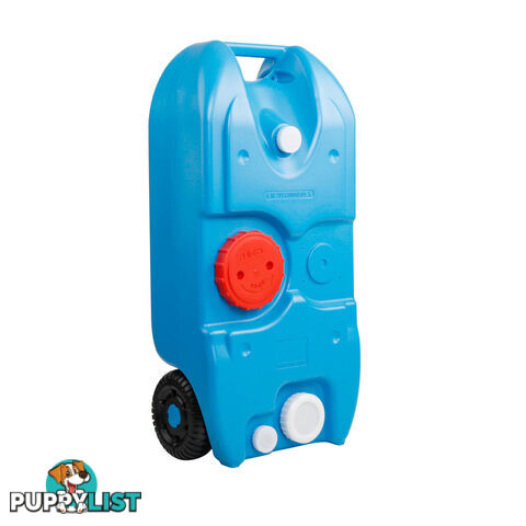 40L Portable Wheel Water Tank Blue