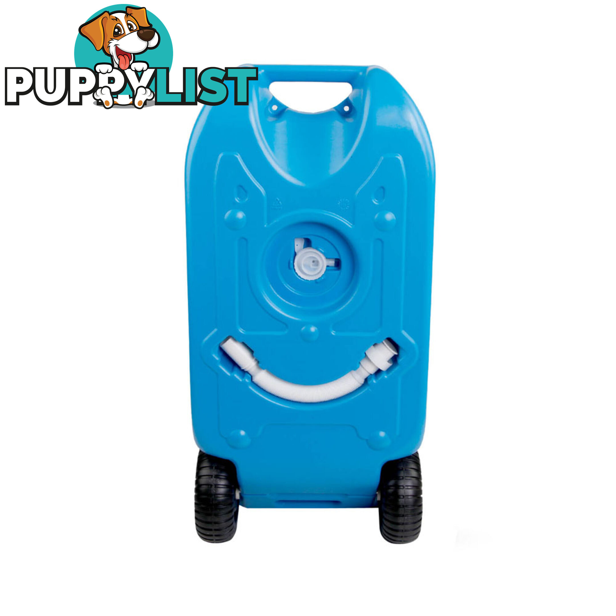 40L Portable Wheel Water Tank Blue