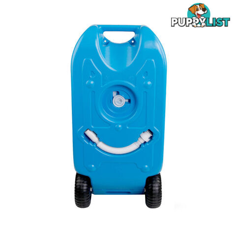 40L Portable Wheel Water Tank Blue