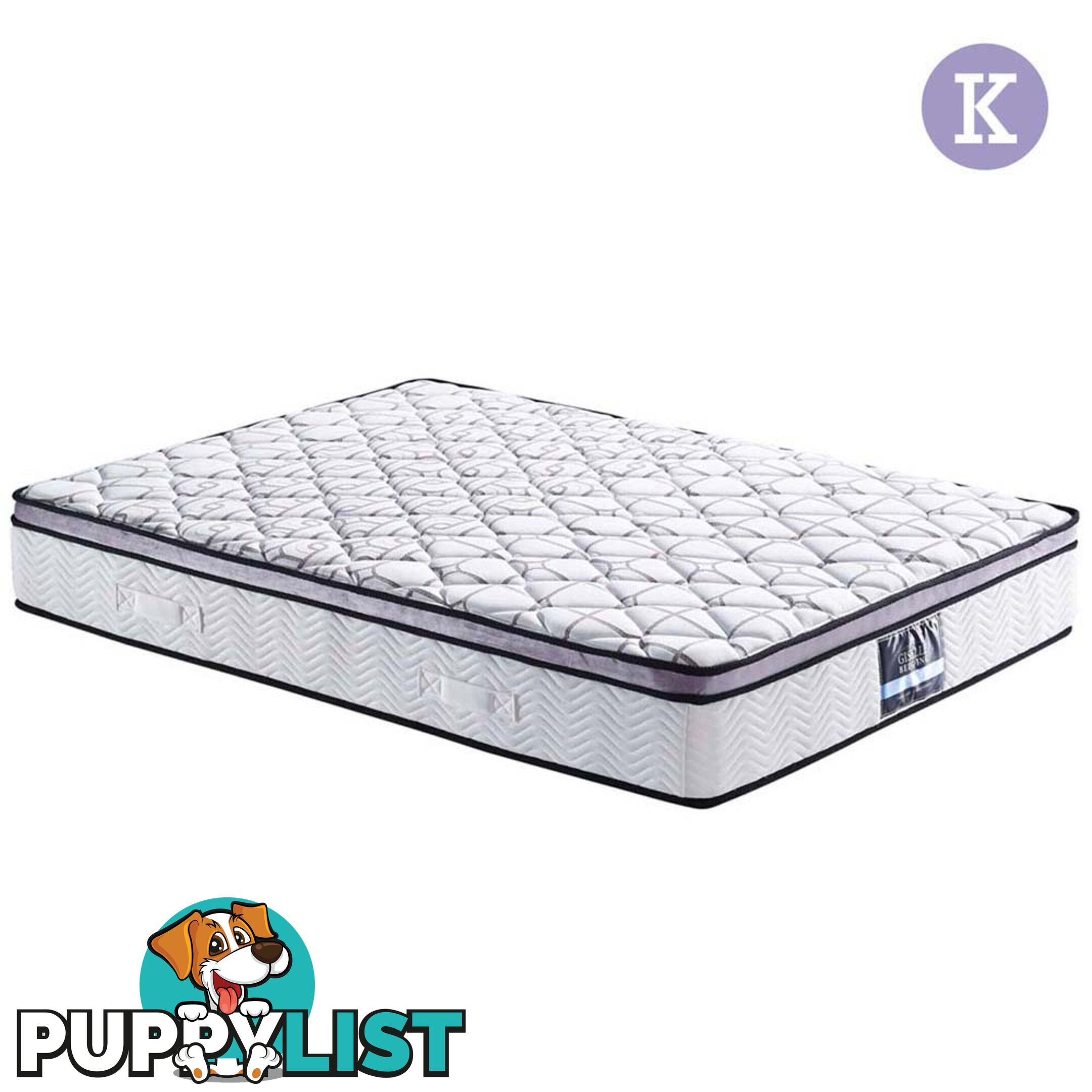 Cool Gel Memory Foam Euro Top Pocket Spring Mattress King