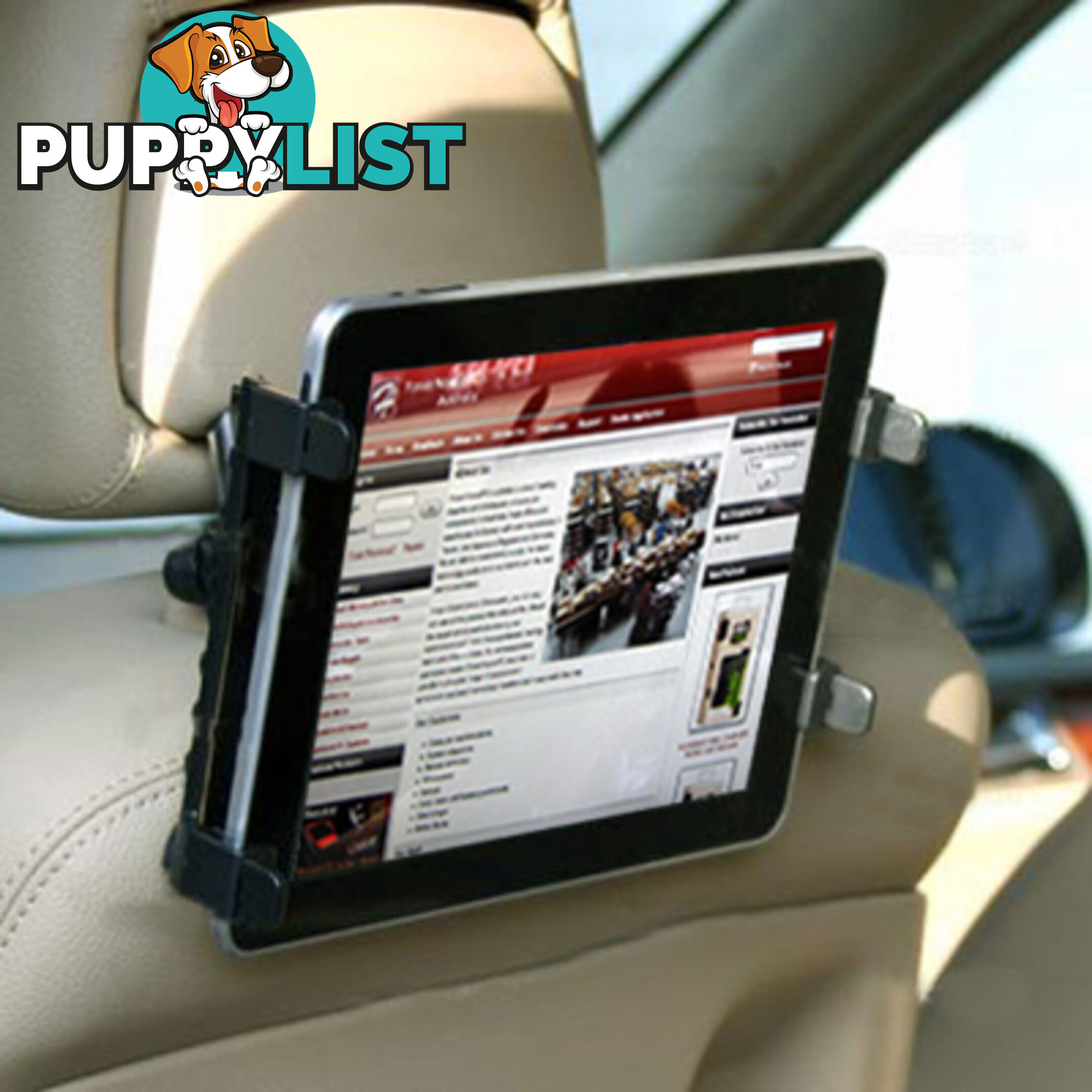 Car Back Seat Bracket Mount Holder for iPad, GPS, DVD,TV