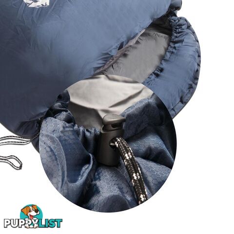 Wesshiorn Pebble-shaped Extra Large Sleeping Bag Navy