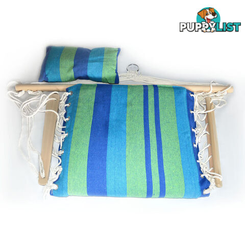 Hammock Swing Chair Blue Green