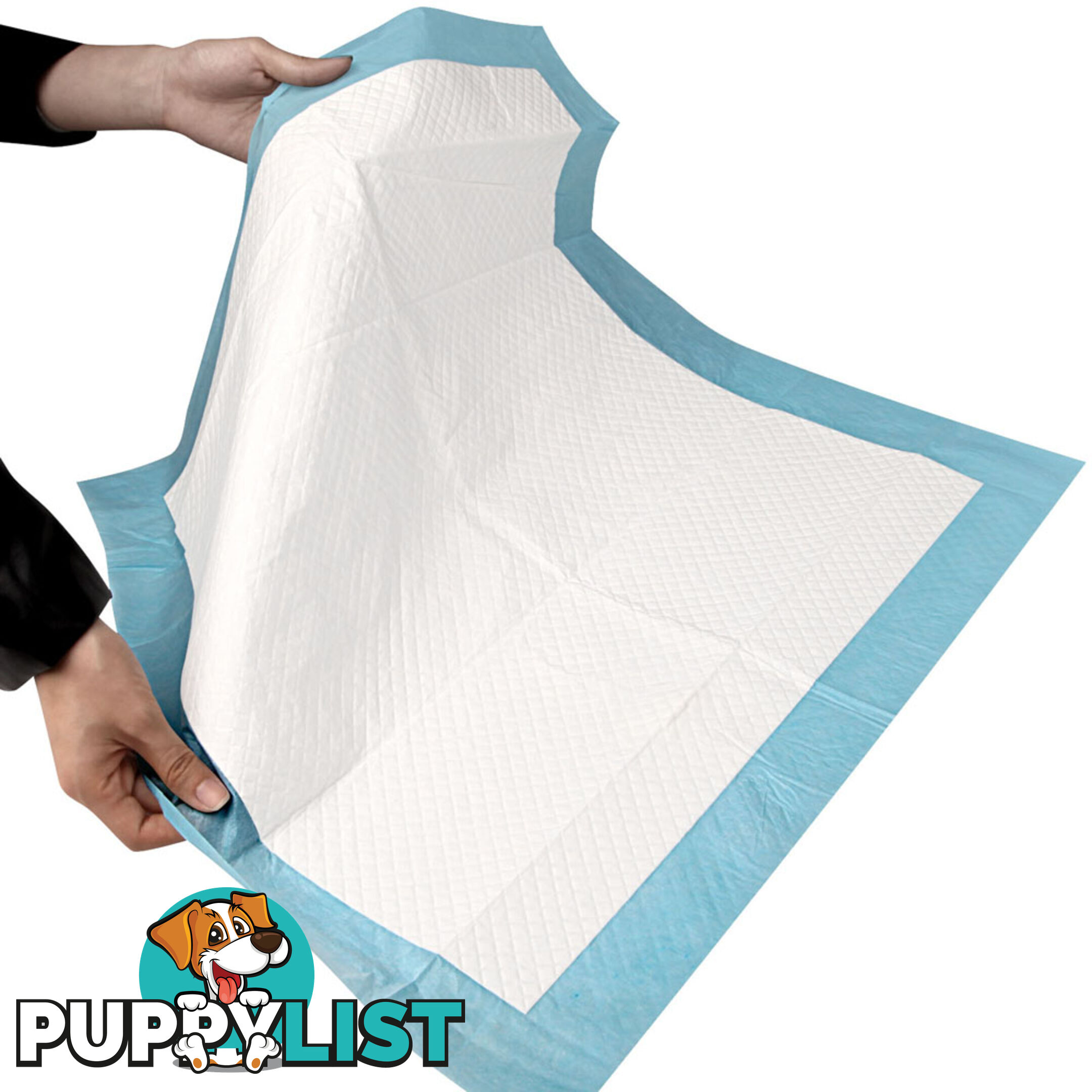 200 Puppy Pet Dog Toilet Training Pads Blue