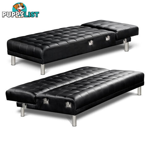 PU Leather Sofa Bed 5 Seater