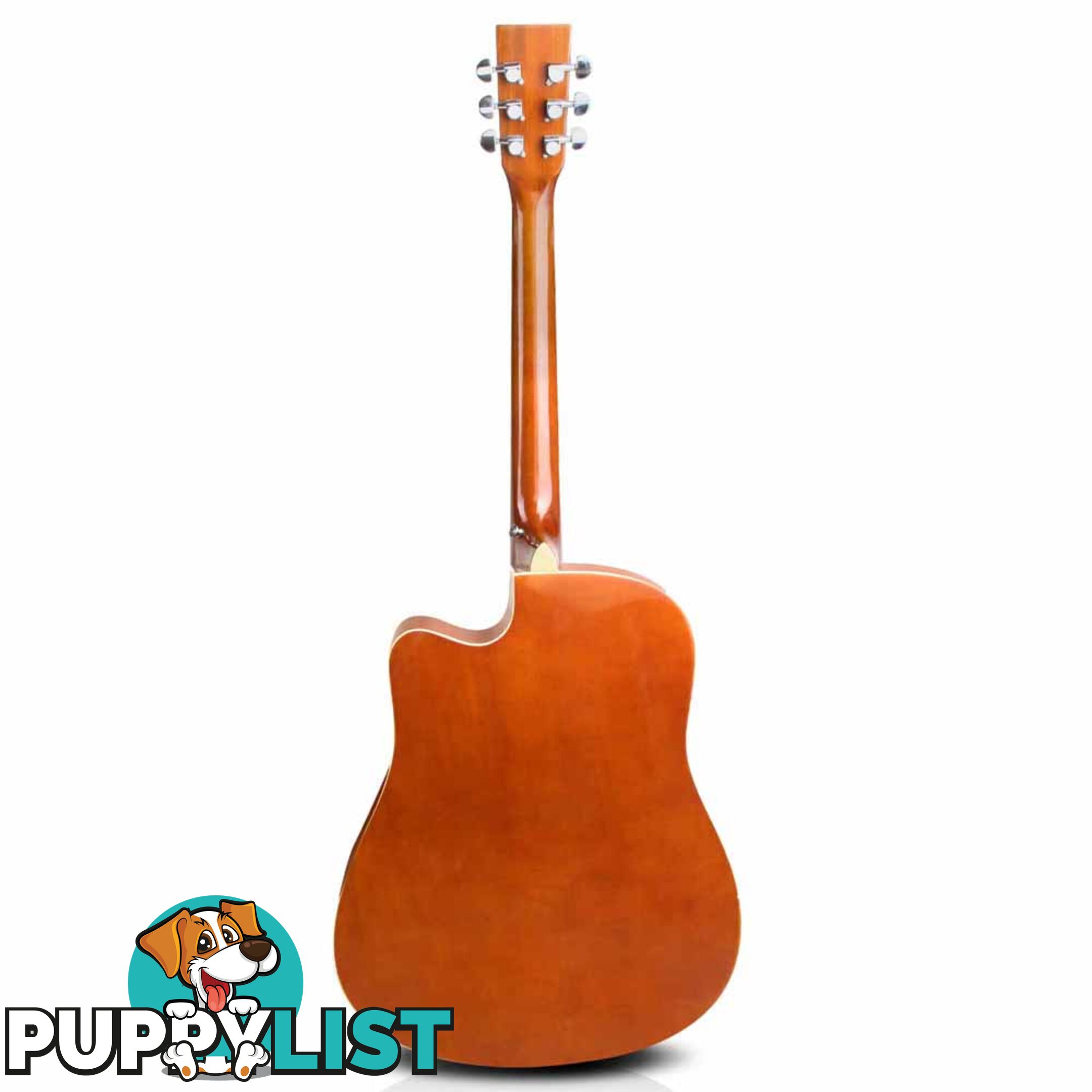 Acoustic Cutaway Steel-Stringed Guitar 41"