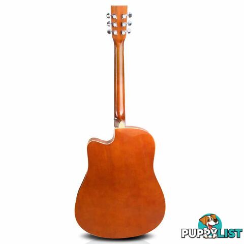 Acoustic Cutaway Steel-Stringed Guitar 41"