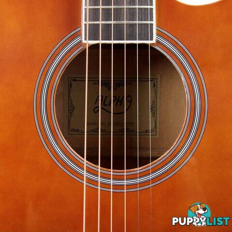 Acoustic Cutaway Steel-Stringed Guitar 41"