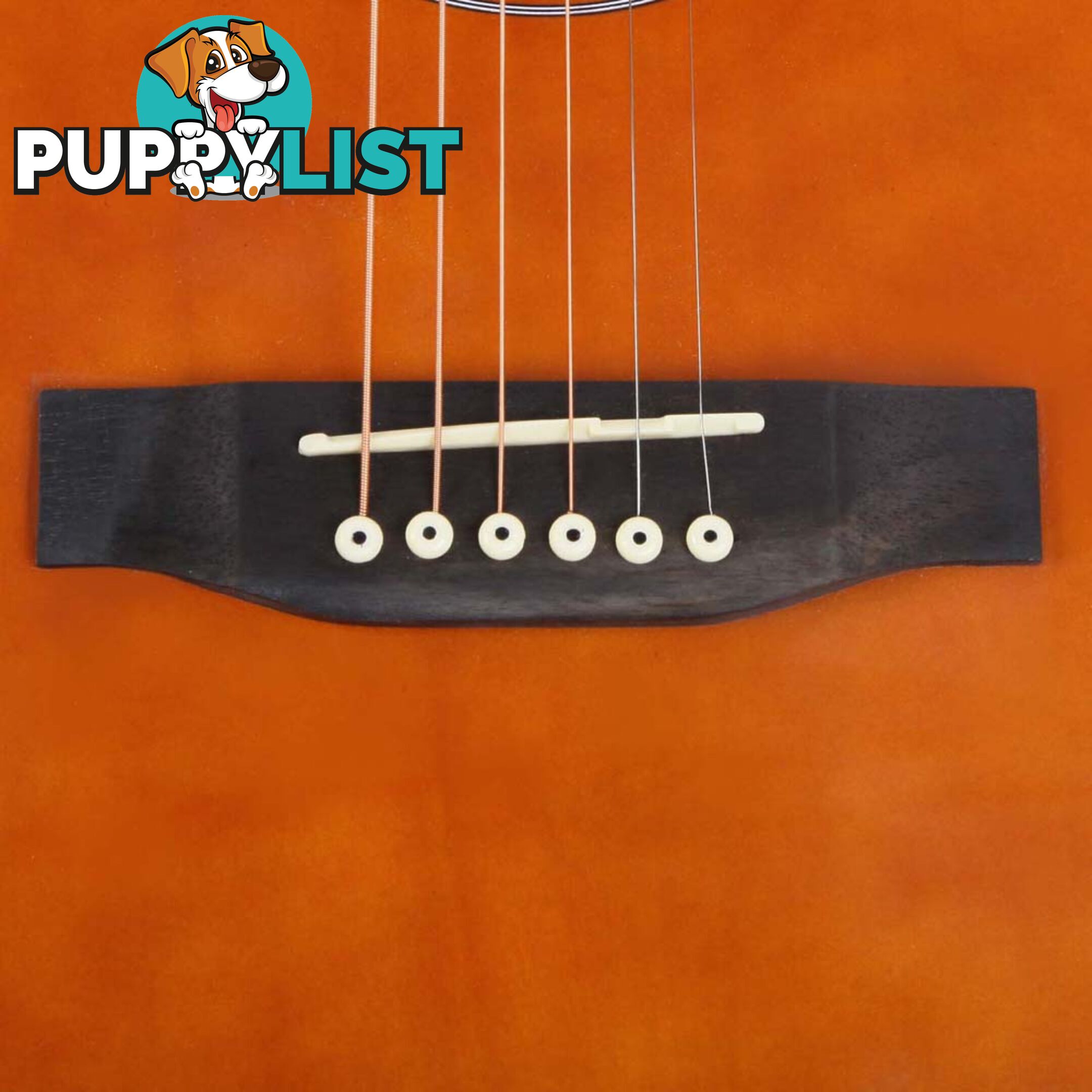 Acoustic Cutaway Steel-Stringed Guitar 41"