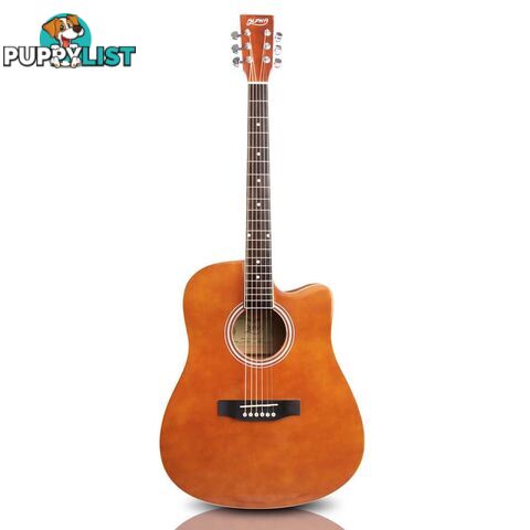 Acoustic Cutaway Steel-Stringed Guitar 41"