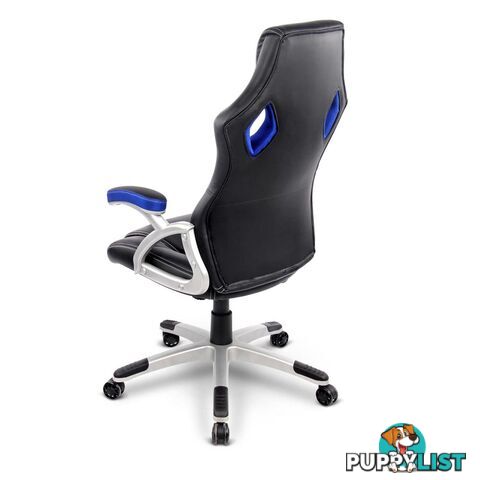 PU Leather & Mesh Racing Style Office Chair