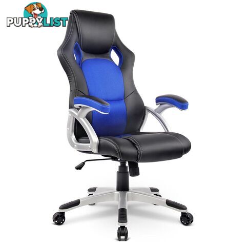 PU Leather & Mesh Racing Style Office Chair