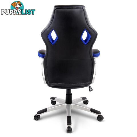 PU Leather & Mesh Racing Style Office Chair