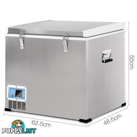 2 in 1 Portable Fridge & Freezer 70L