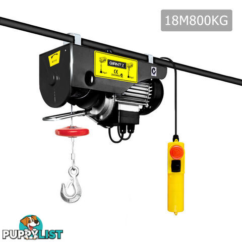 GIANTZ 800KG 1300W Electric Hoist