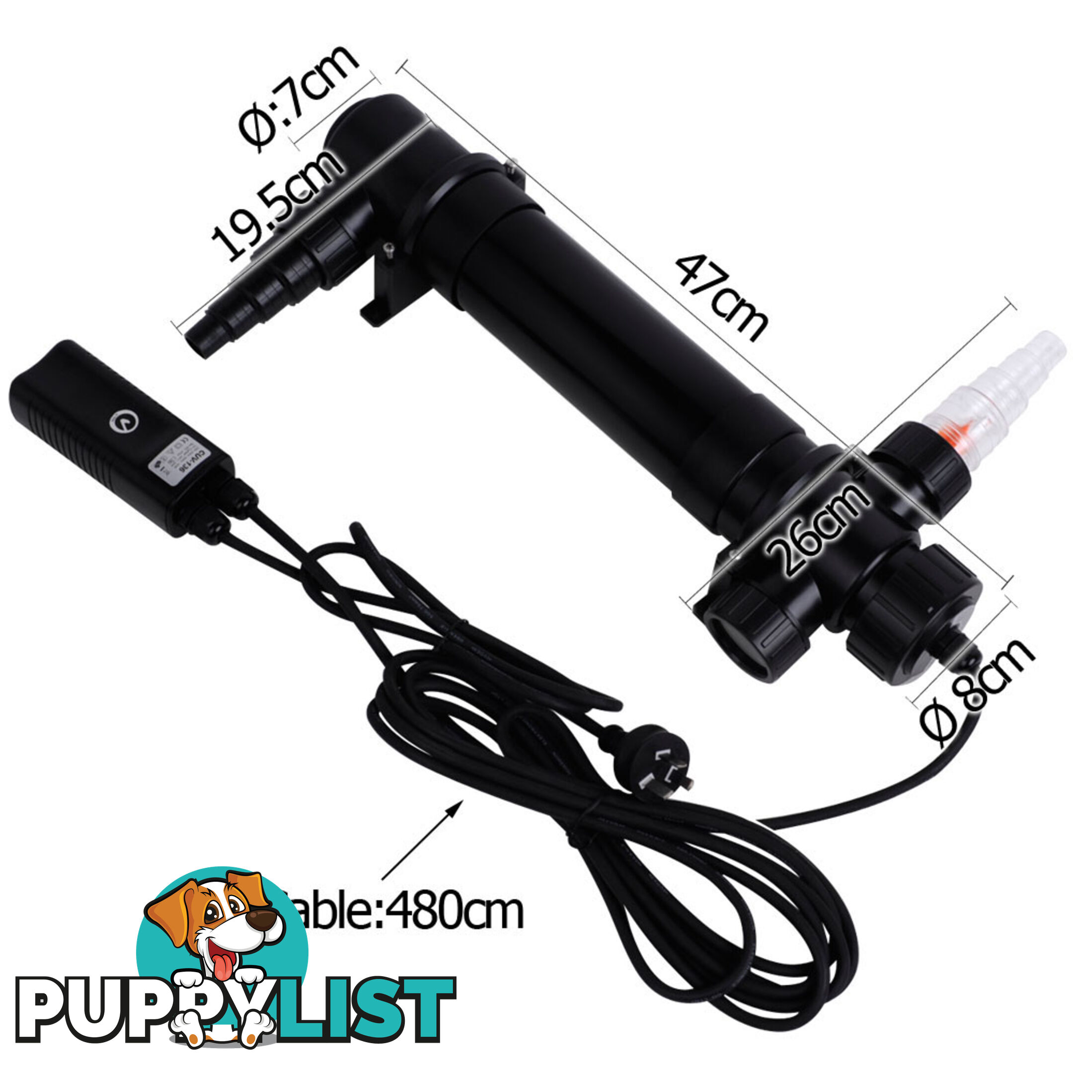 Aquarium Pond Fish Tank UV Sterilizer