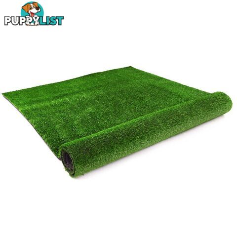 Artificial Grass 10 SQM Polypropylene Lawn Flooring 15mm Green