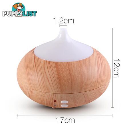 300ml 4-in-1 Aroma Diffuser Light Wood