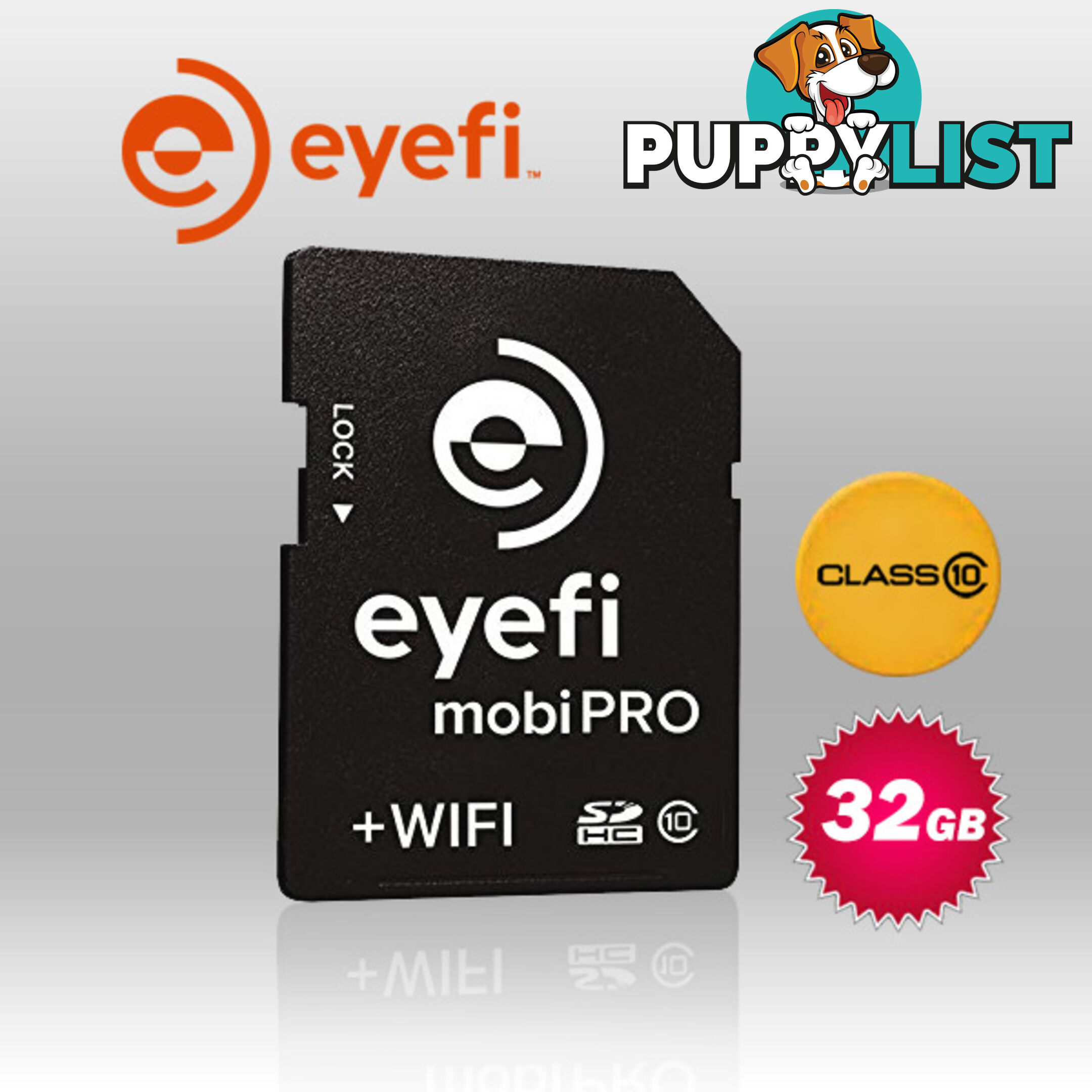 EYE FI  32GB mobi +wifi pro SDHC class 10 Card (MOBIPRO-32)