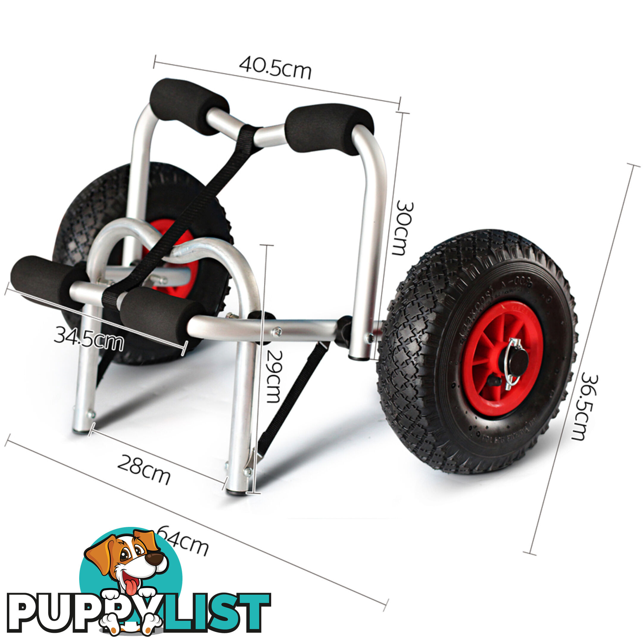 Heavy Duty Aluminium Kayak Trolley _ÑÐ 100KG