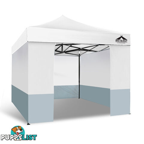 3X3 Pop Up Gazebo - White