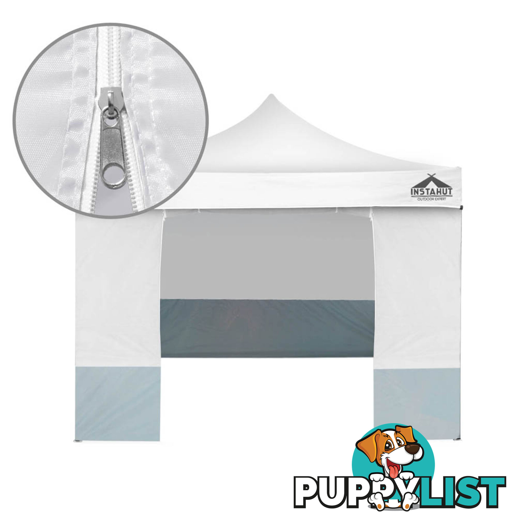 3X3 Pop Up Gazebo - White