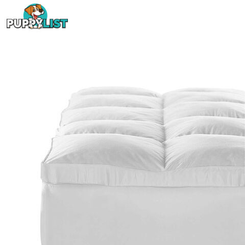 Duck Feather & Down Pillowtop Matress Topper - Single