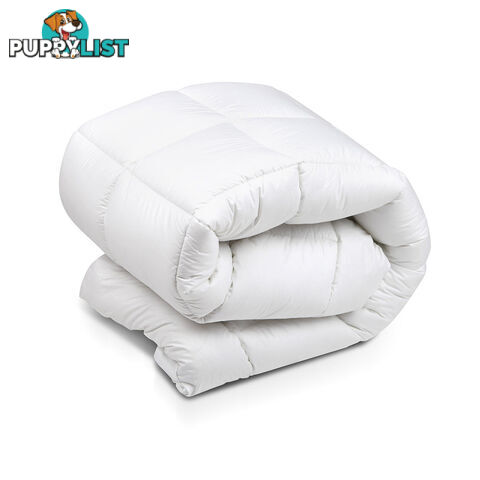 Duck Feather & Down Pillowtop Matress Topper - Single