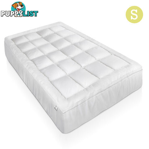 Duck Feather & Down Pillowtop Matress Topper - Single