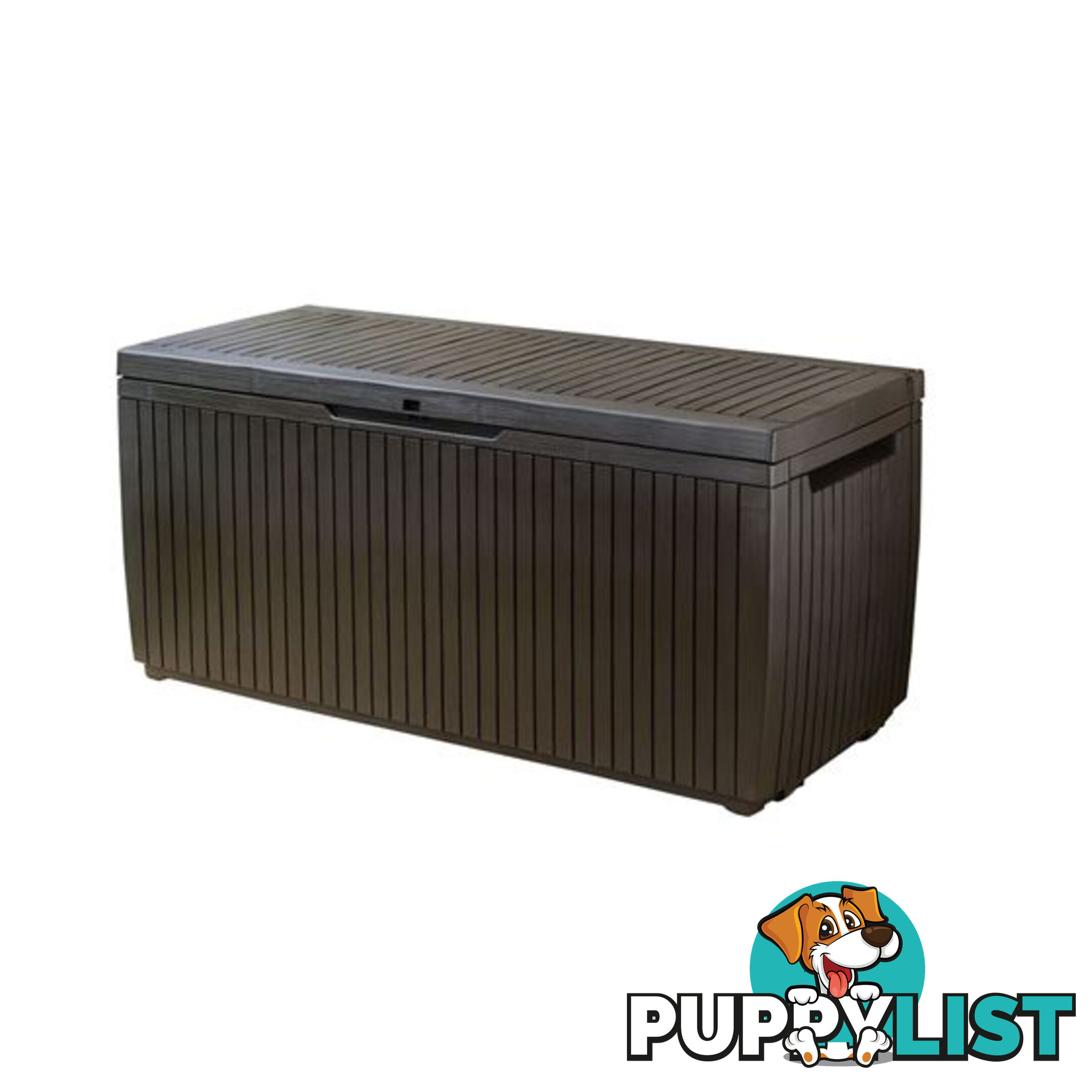 Keter Springwood Garden Storage Box Espresso