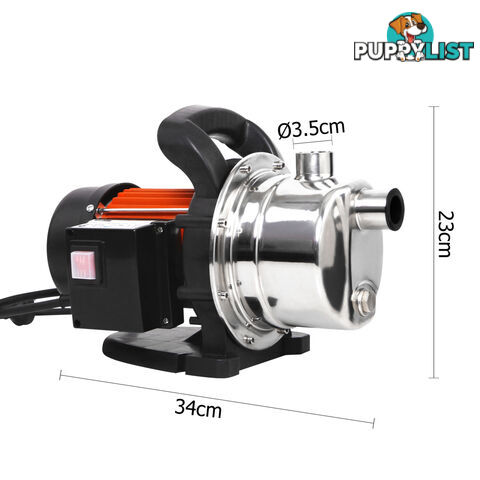 800w Stainless Steel Garden Water Pump 54L/Min