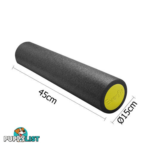 Foam Roller 45 x 15cm Black